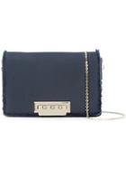 Zac Zac Posen Chain Strap Crossbody Bag - Blue