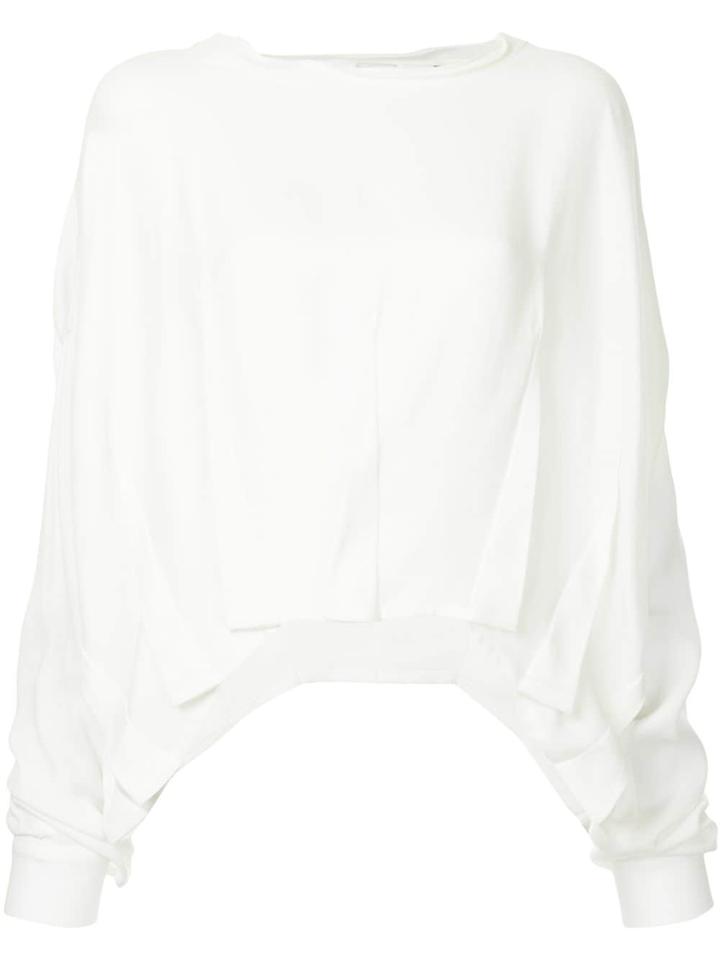 Taylor Stride Sweatshirt - White