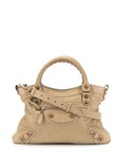 Balenciaga Pre-owned Giant Town 2way Handbag - Grey