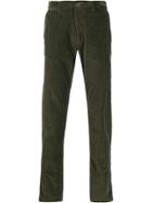 Eleventy Straight-leg Corduroy Trousers - Green