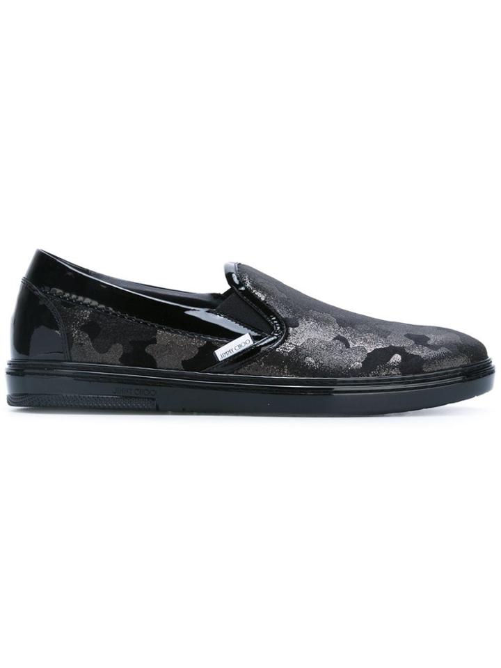 Jimmy Choo 'grove' Slip-on Sneakers - Blue