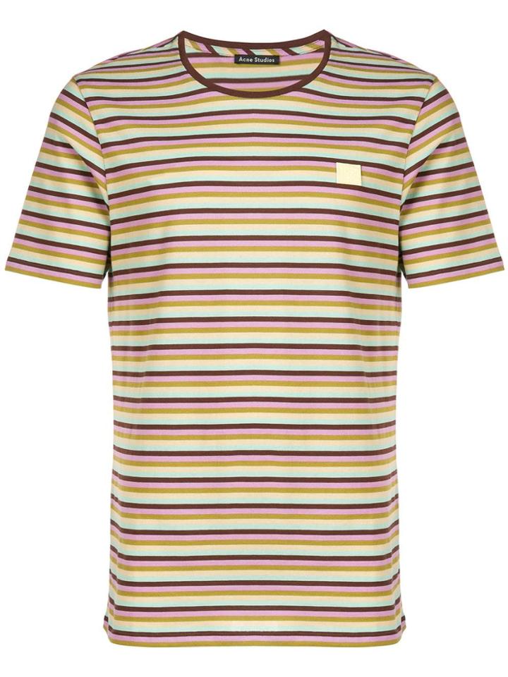 Acne Studios Striped T-shirt - Green