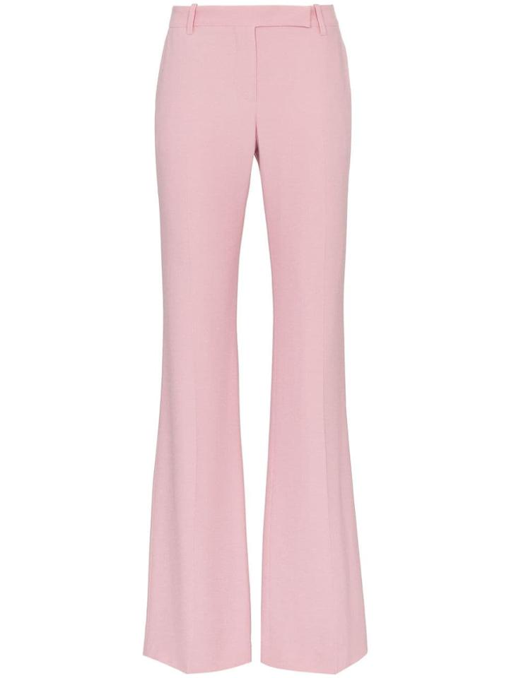 Alexander Mcqueen Skinny Bootcut Trousers - Pink