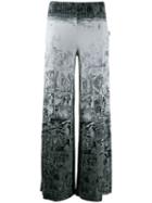 Jean Paul Gaultier Pre-owned 1990's Printed Trousers - Grey