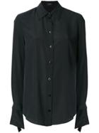 Joseph Curved Hem Shirt - Black