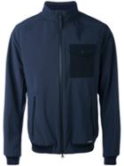 Woolrich - Soft Shell Bomber Jacket - Men - Polyester/spandex/elastane - Xxl, Blue, Polyester/spandex/elastane