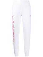 Ea7 Emporio Armani Cropped Track Pants - White