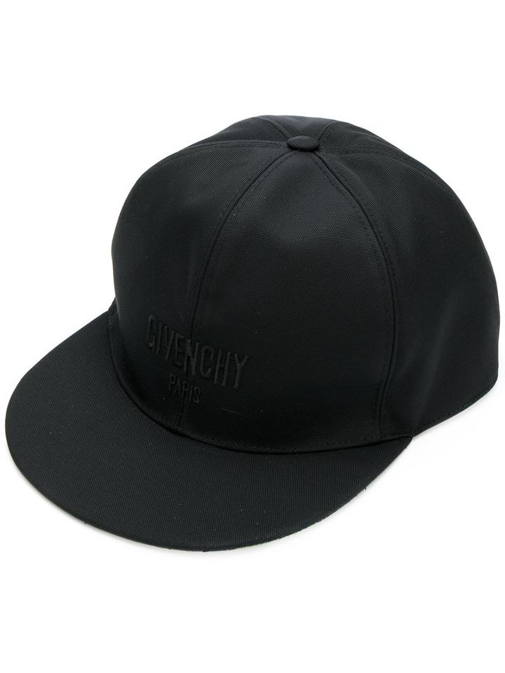 Givenchy - Embroidered Cap - Men - Cotton/polyamide/polyurethane - One Size, Black, Cotton/polyamide/polyurethane