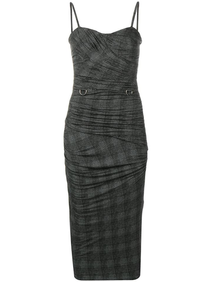 Max Mara Ruched Fitted Dress - Black