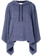 See By Chloé Cape-style Hoodie - Blue