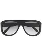 Victoria Beckham Chunky Aviator Sunglasses - Black