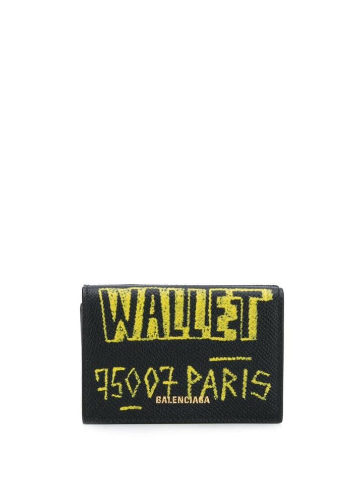 Balenciaga Mini Ville Wallet - Black