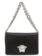 Versace 'palazzo Medusa' Sultan Bag, Women's, Black, Nappa Leather