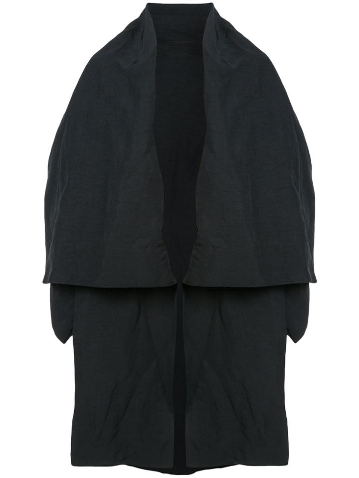 Nil0s Mid-length Oversized Coat - Black