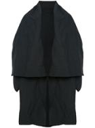 Nil0s Mid-length Oversized Coat - Black