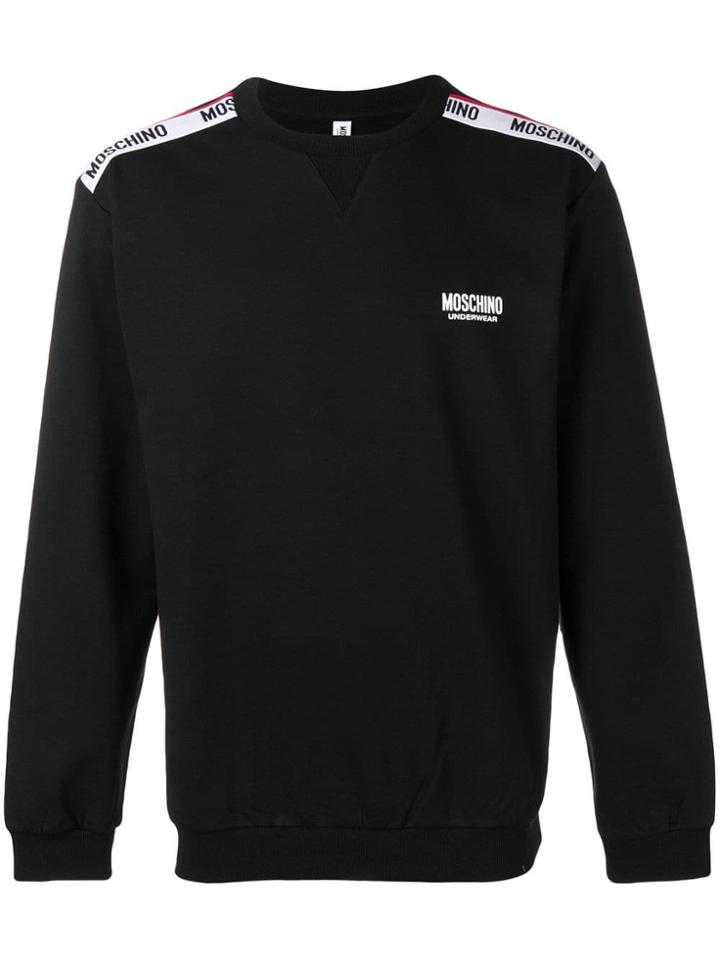 Moschino Crew Neck Jumper - Black