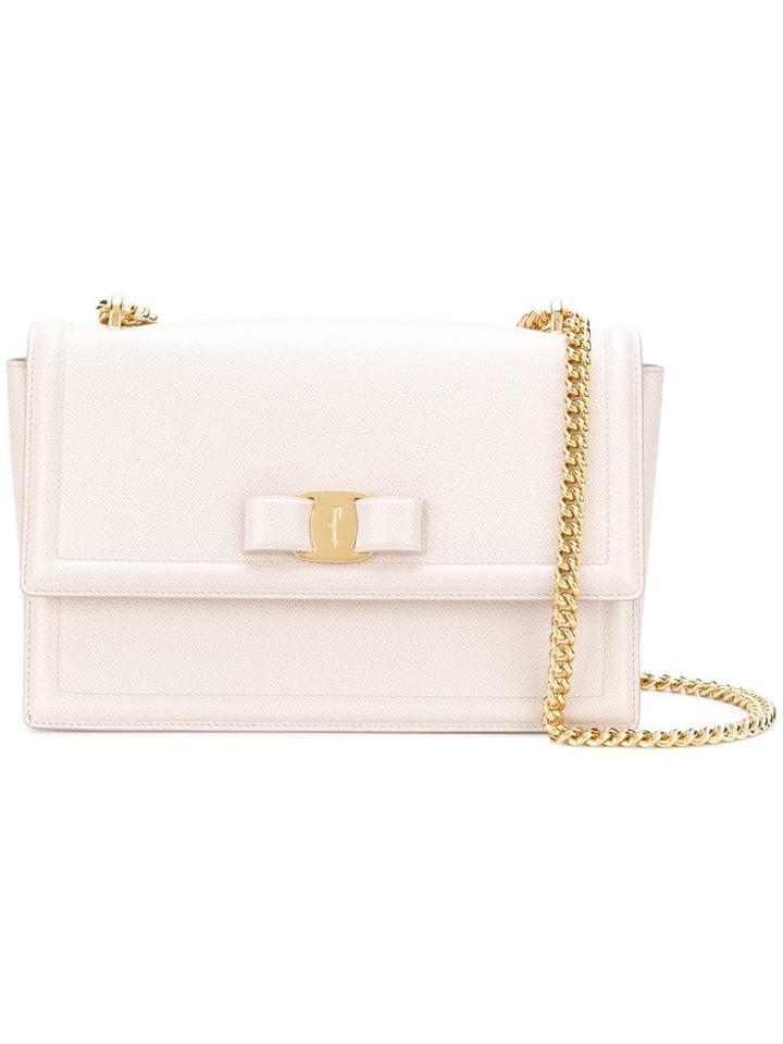 Salvatore Ferragamo Vara Shoulder Bag - Pink