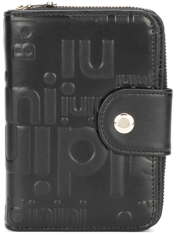 Baldinini Zip Around Logo Wallet - Black