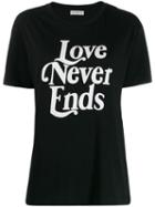 Sandro Paris 'love Never Ends' T-shirt - Black