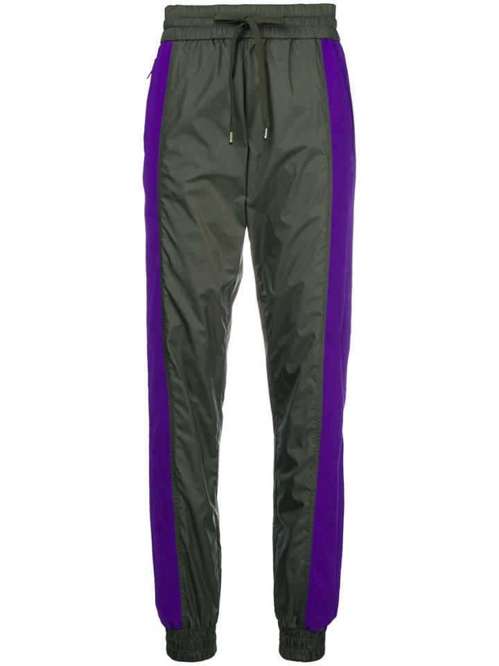 No21 Two-tone Tracksuit Trousers - Green