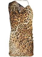 Cushnie Leopard-print Top - Brown