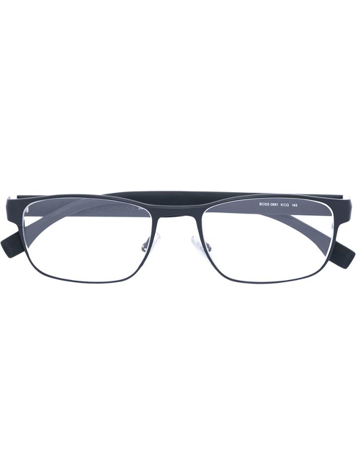 Boss Hugo Boss Rectangular Frame Glasses - Black