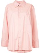 Marni Back Button Detail Classic Shirt - Pink