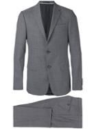 Z Zegna - Notched Lapel Two-piece Suit - Men - Acetate/cupro/viscose/wool - 46, Grey, Acetate/cupro/viscose/wool