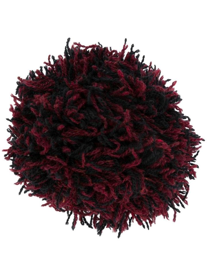 N.peal Contrast Pom - Red