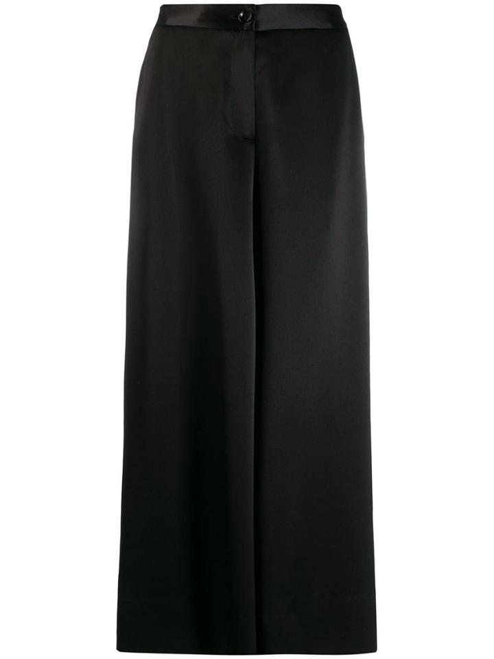 Talbot Runhof Gilia Palazzo Pants - Black