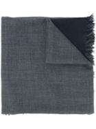 Faliero Sarti Printed Scarf, Women's, Grey, Silk/virgin Wool
