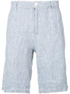 Onia - Striped Austin Shorts - Men - Linen/flax - Xl, Blue, Linen/flax