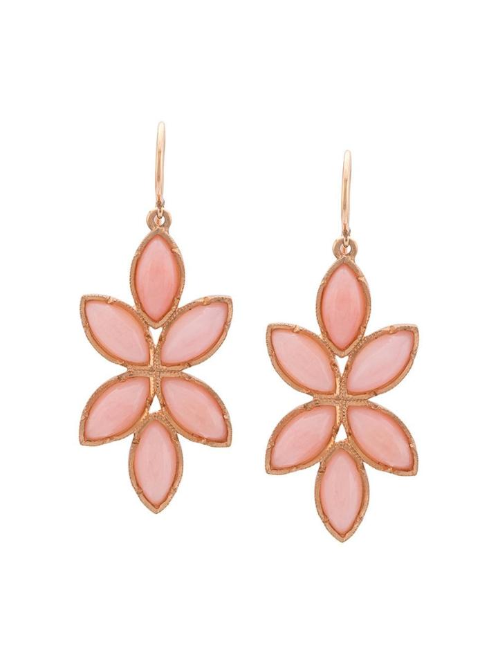 Irene Neuwirth Marquise Earrings - Gold