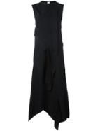 Damir Doma 'dumas' Long Dress, Women's, Size: Medium, Black, Silk/acetate/virgin Wool
