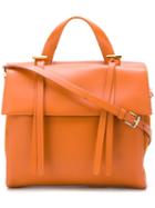 Desa 1972 Flap Tote, Women's, Yellow/orange
