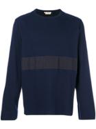 Marni Stripe Insert Sweater - Blue