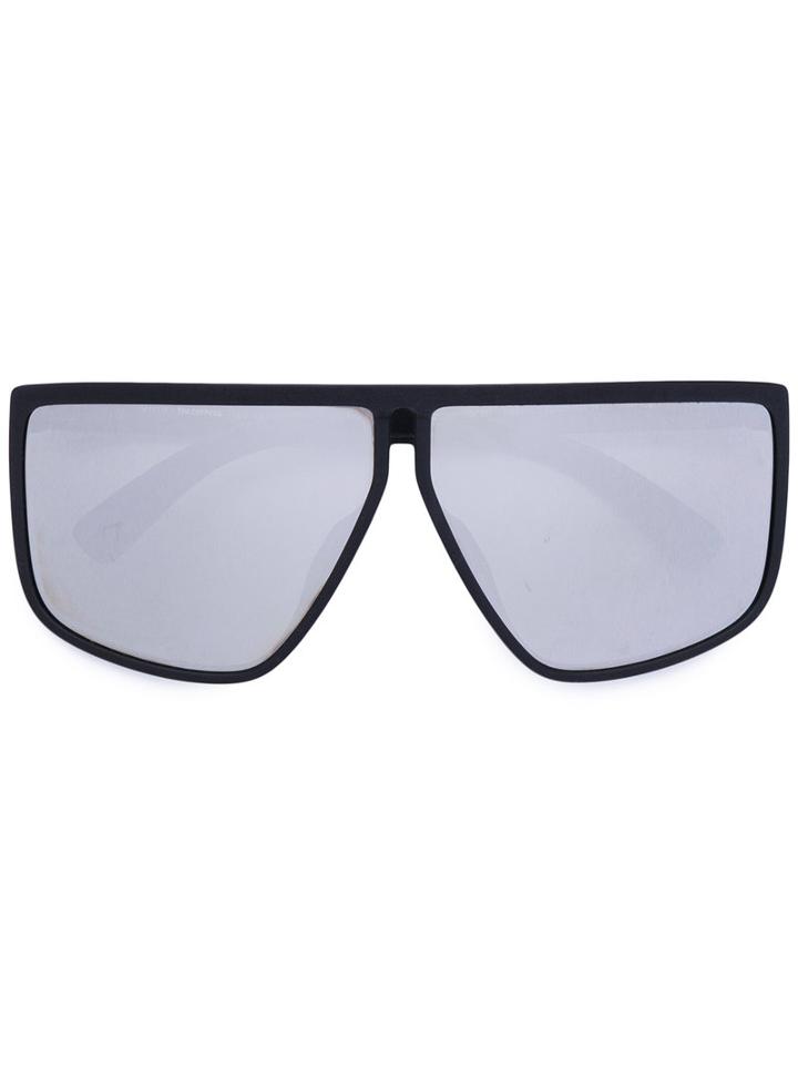 Mykita - 'tequila' Sunglasses - Unisex - Polyamide - One Size, Black, Polyamide