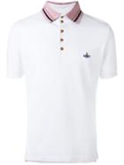 Vivienne Westwood Man Pique Krall Polo Shirt, Men's, Size: Xxl, White, Cotton