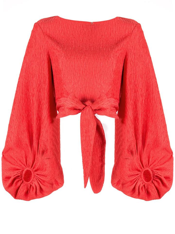 Rebecca Vallance Francesca Blouse - Red