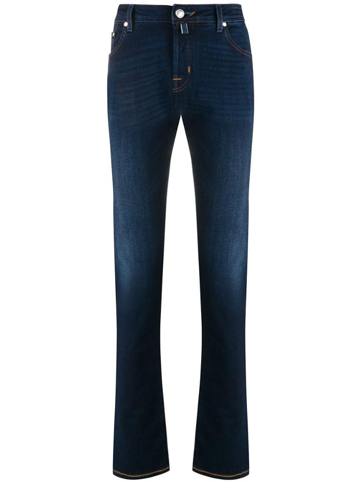 Jacob Cohen Slim Fit Mid-rise Jeans - Blue