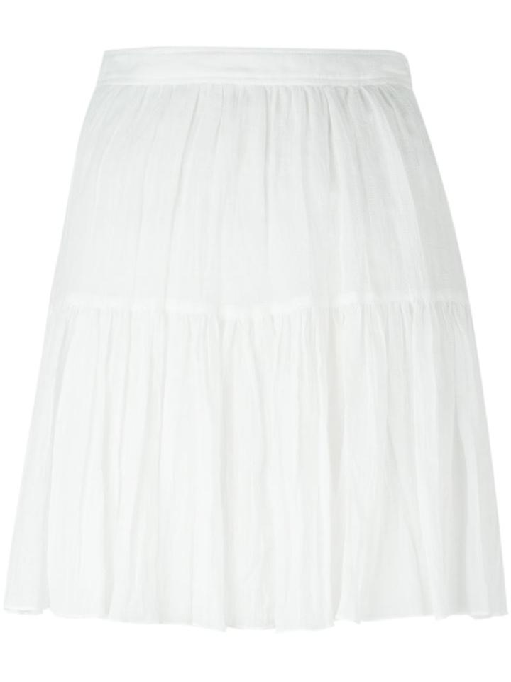 Saint Laurent 'falda' Ruffled Skirt