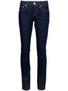 Red Valentino Skinny Fit Jeans, Women's, Size: 31, Blue, Cotton/polyester/spandex/elastane