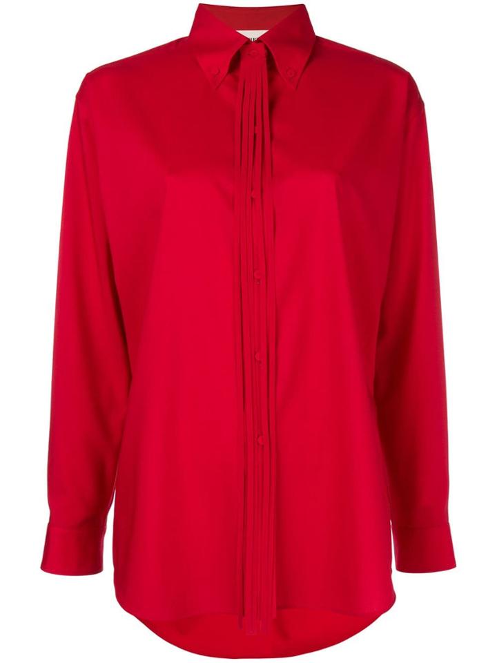Ports 1961 Fringe Detailed Shirt - Red