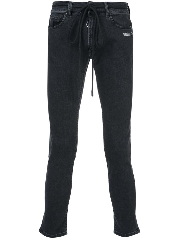 Off-white Firetape Jeans - Black