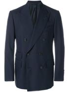 Tom Ford Double Breasted Jacket - Blue