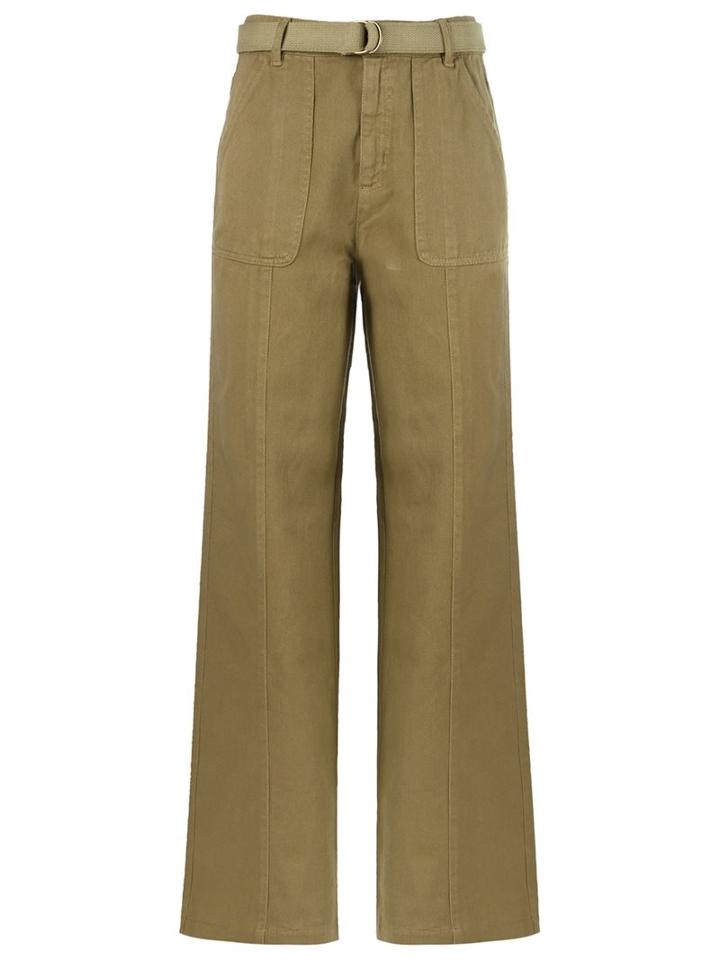 Talie Nk High Waist Trousers, Women's, Size: 40, Blue, Cotton