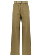 Talie Nk High Waist Trousers, Women's, Size: 40, Blue, Cotton
