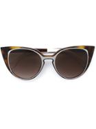 Fendi Eyewear 'paradeyes' Sunglasses - Brown