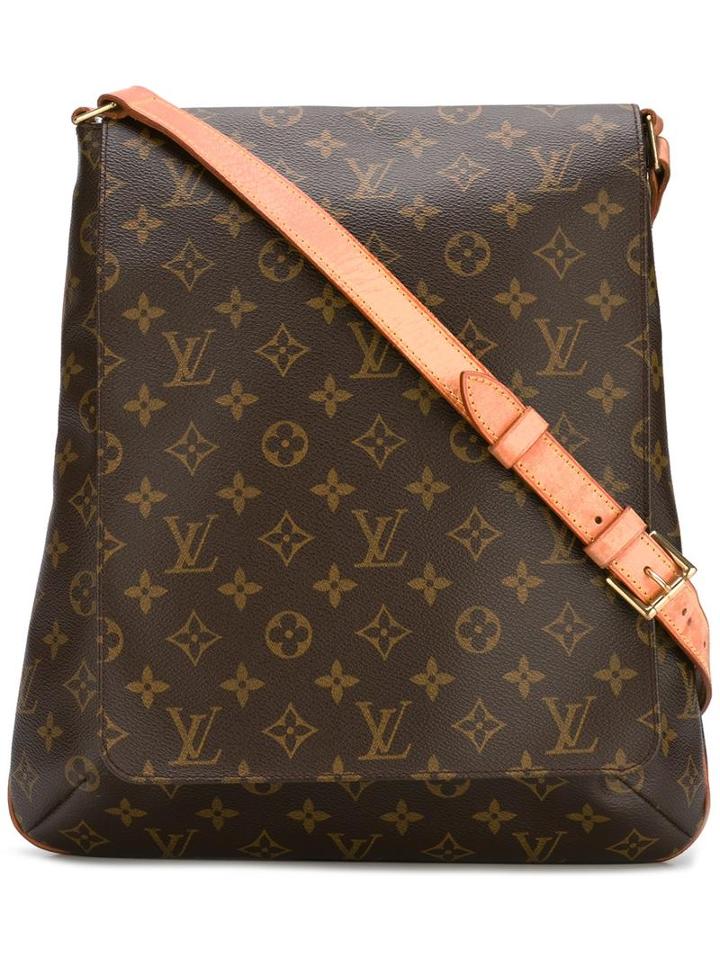 Louis Vuitton Vintage Large 'musette' Crossbody Bag, Women's, Brown