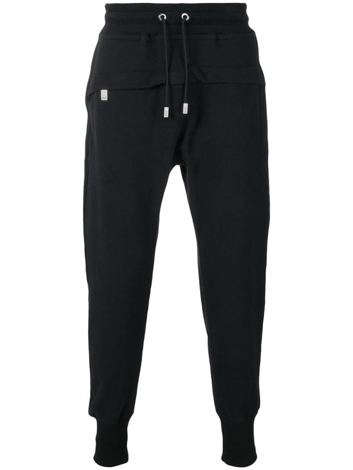 Blood Brother Drawstring Track Pants - Black